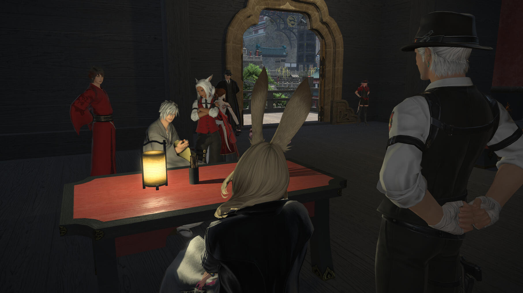 ''Alice trying to put pressure on the high official to accept the Chairwoman's proposal, while the tensions are rising"