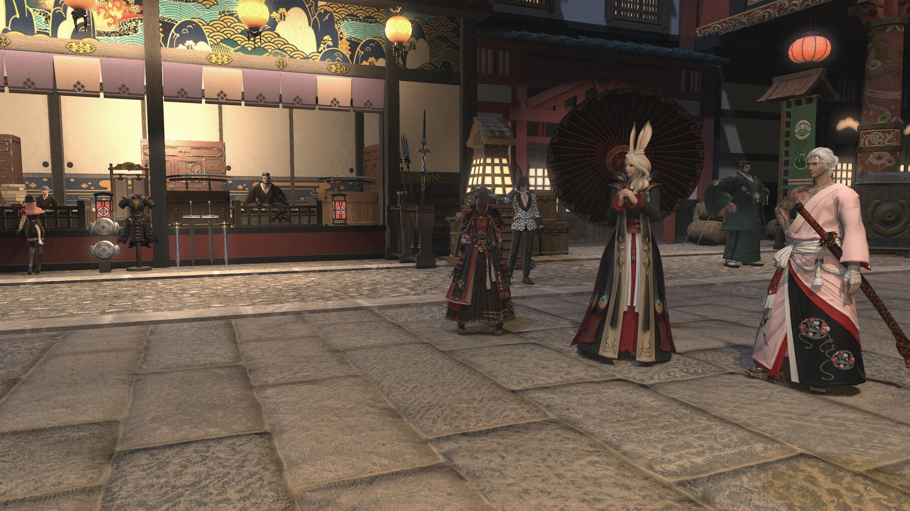 "Enforcer becomes angry at the shopkeeper, who didn't have enough to pay the protection money"